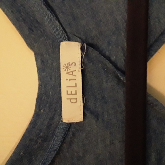 Blue Sleeveless Dress - Picture 2 of 5